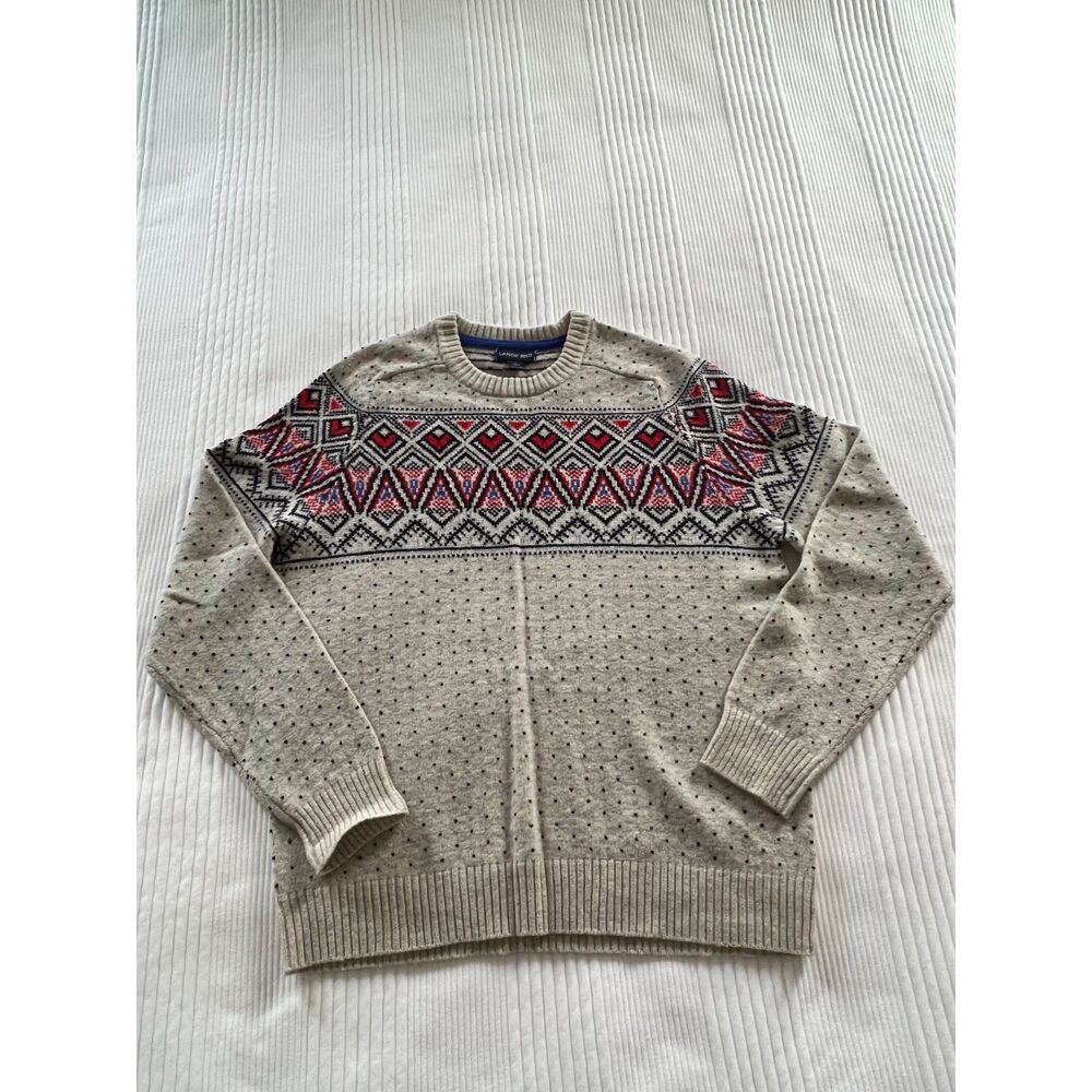 Men's Nordic Wool Sweater - Large - Like New